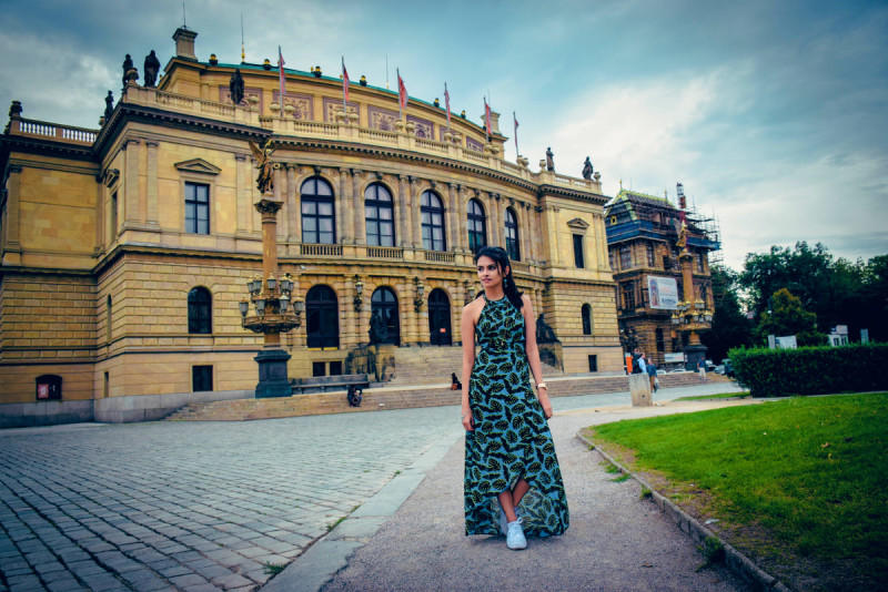 Prague Maxi dress 