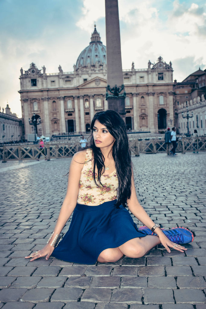 Vatican Museum fashion shoot